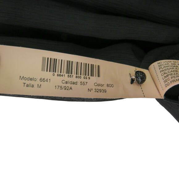 Massimo Dutti Black Long Sleeve Bishop Sleeve Maxi Dress with Neck Tie Medium - Picture 7 of 10